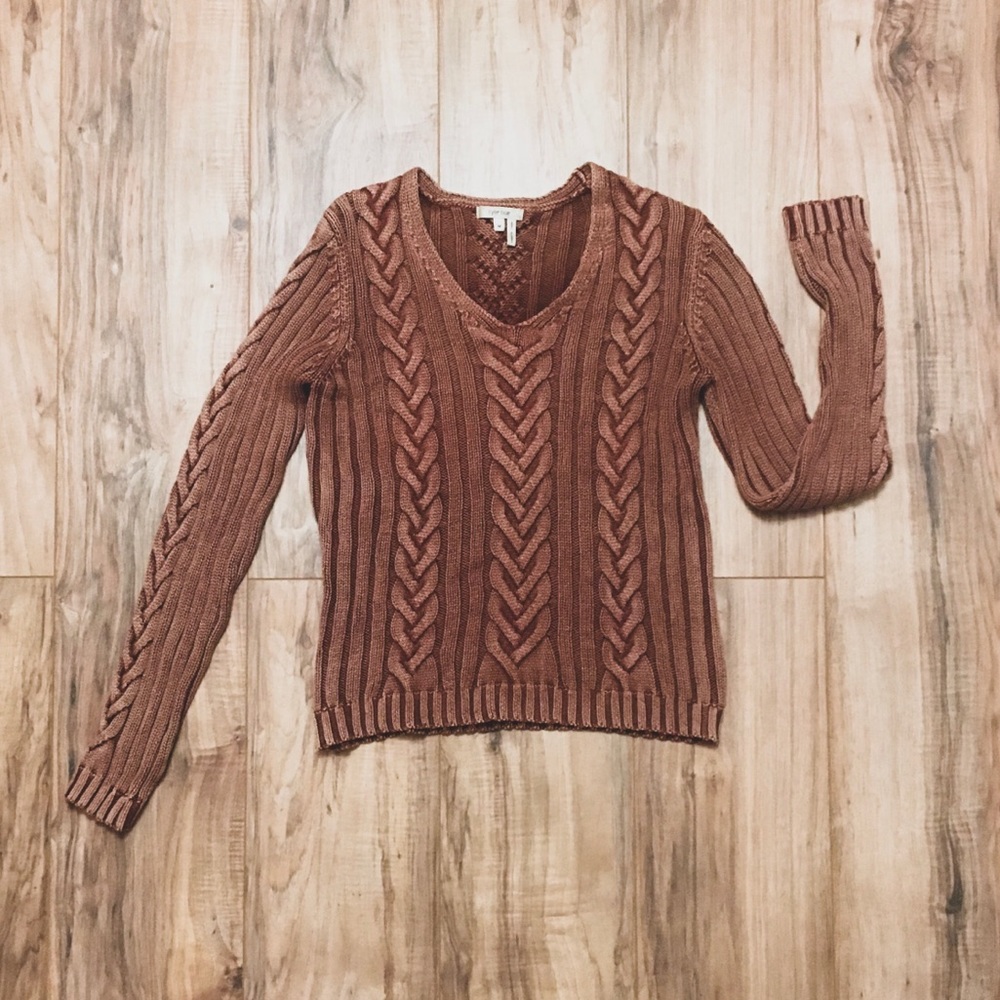 ♥️ Tyler Boe Cable Knit Sweater